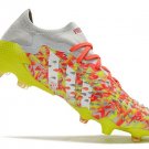 Men's& woman'sPredator Freak .1 Low FG Clear Grey_White_Solar Yellow