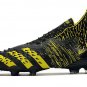 Men's& woman'sPredator Freak Numbersup FG Black Solar Yellow