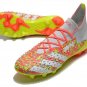 Men's& woman'sPredator Freak.1 AG Clear Grey White Solar Yellow