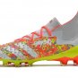 Men's& woman'sPredator Freak.1 AG Clear Grey White Solar Yellow