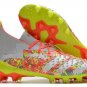 Men's& woman'sPredator Freak.1 AG Clear Grey White Solar Yellow