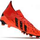 Men's& woman'sPredator Freak.1 AG Red Core Black Solar Red