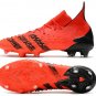 Men's& woman'sPredator Freak.1 FG Meteorite - Red Black