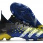 Men's& woman'sPredator Freak.1 FG Superlative - Blue  Black  White  Yellow