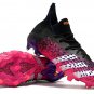 Men's& woman'sPredator Freak.1 FG Superspectral - Pink Black White