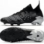 Men's& woman'sPredator Freak.1 FG Superstealth - Black Grey White