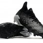 Men's& woman'sPredator Freak.1 FG Superstealth - Black Grey White