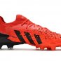 Men's& woman'sPredator Freak.1 Low FG Meteorite - Red  Black