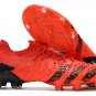 Men's& woman'sPredator Freak.1 Low FG Meteorite - Red  Black