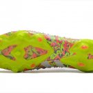 Men's& woman'sPredator Freak.1 Low FG Numbers up - Yellow  Grey  White