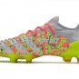 Men's& woman'sPredator Freak.1 Low FG Numbers up - Yellow Grey White