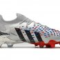 Men's& woman'sPredator Freak.1 Low FG Showpiece - Silver  Black  Red  Blue