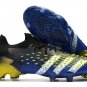 Men's& woman'sPredator Freak.1 Low FG Superlative - Blue Black White Yellow