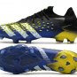 Men's& woman'sPredator Freak.1 Low FG Superlative - Blue Black White Yellow