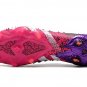 Men's& woman'sPredator Freak.1 Low FG Superspectral - Pink Black White