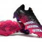 Men's& woman'sPredator Freak.1 Low FG Superspectral - Pink Black White