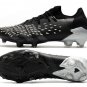 Men's& woman'sPredator Freak.1 Low FG Superstealth - Black Grey White