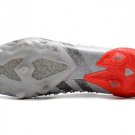 Men's& woman'sPredator Freak.1 Low FG Whitespark - White  Silver  Red