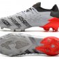 Men's& woman'sPredator Freak.1 Low FG Whitespark - White  Silver  Red