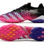 Men's& woman'sPredator Freak.1 Low TF Superspectral - Pink  Black  White