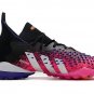 Men's& woman'sPredator Freak.1 TF Superspectral - Pink Black White