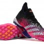 Men's& woman'sPredator Freak.1 TF Superspectral - Pink Black White