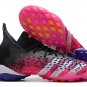 Men's& woman'sPredator Freak.1 TF Superspectral - Pink Black White