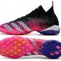 Men's& woman'sPredator Freak.1 TF Superspectral - Pink Black White