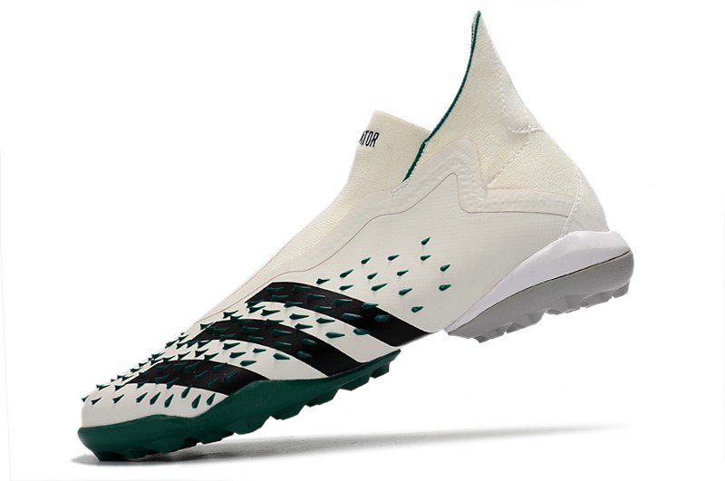 Men's& woman'sPredator Freak+ EQT TF Turf - WhiteCore BlackSub Green