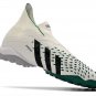 Men's& woman'sPredator Freak+ EQT TF Turf - WhiteCore BlackSub Green
