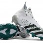 Men's& woman'sPredator Freak+ Laceless FG EQT - White Green