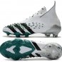 Men's& woman'sPredator Freak+ Laceless FG EQT - White Green
