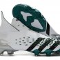 Men's& woman'sPredator Freak+ Laceless FG EQT - White Green