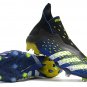 Men's& woman'sPredator Freak+ Laceless FG Superlative - Blue Black White Yellow