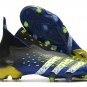 Men's& woman'sPredator Freak+ Laceless FG Superlative - Blue Black White Yellow