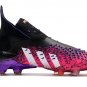 Men's& woman'sPredator Freak+ Laceless FG Superspectral - Pink Black White