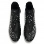 Men's& woman'sPredator Freak+ Laceless FG Superstealth - Black  Grey  White