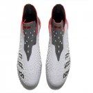 Men's& woman'sPredator Freak+ Laceless FG Whitespark - White  Silver  Red