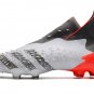 Men's& woman'sPredator Freak+ Laceless FG Whitespark - White Silver Red