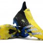 Men's& woman'sPredator Freak+ Laceless FG X-Men Wolverine - Yellow  Blue  Black