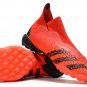 Men's& woman'sPredator Freak+ Laceless TF Meteorite - Red Black