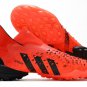 Men's& woman'sPredator Freak+ Laceless TF Meteorite - Red Black
