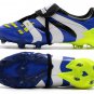 Men's& woman'sPredator Accelerator FG - Team Royal Blue  White  Solar Yellow