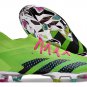 Men's& woman'sPredator Accuracy.1 FG Football Boots - Solar GreenBlackSilver