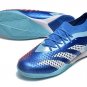 Men's& woman'sPredator Accuracy.1 Indoor Marinerush - Bright RoyalWhiteBliss Blue