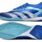 Men's& woman'sPredator Accuracy.1 Indoor Marinerush - Bright RoyalWhiteBliss Blue