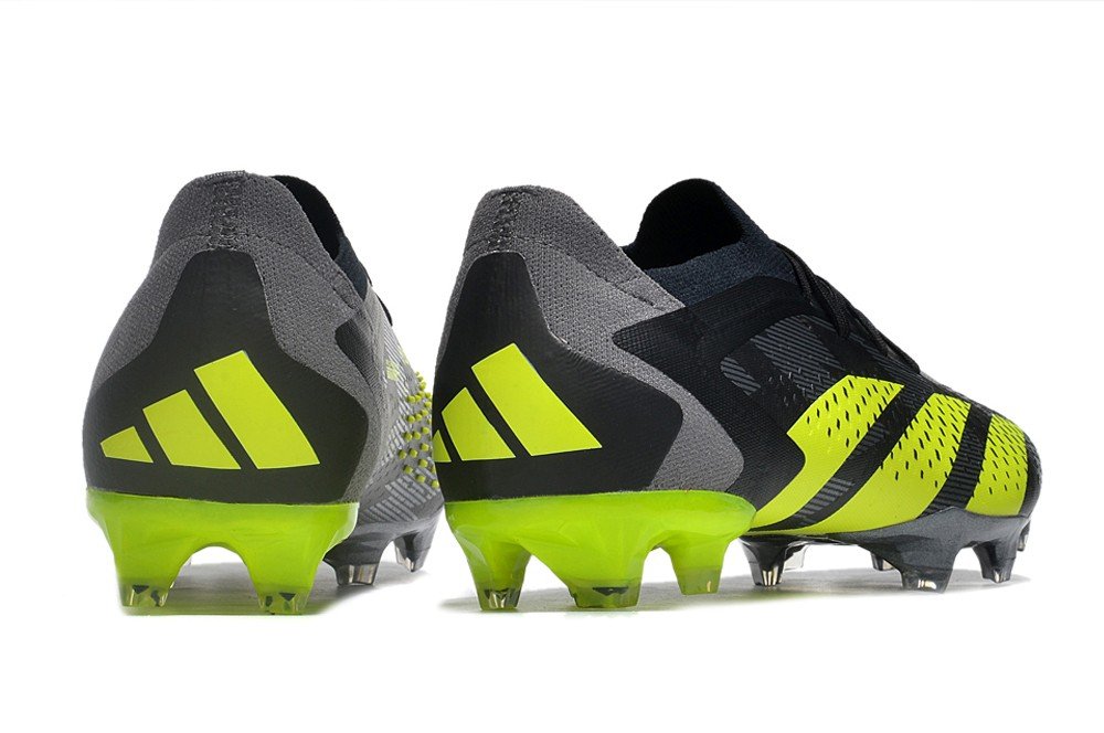 Men's& woman'sPredator Accuracy.1 Low FG Crazycharged - BlackSolar YellowGrey Five