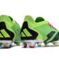 Men's& woman'sPredator Accuracy.1 Low FG Football Boots - Solar GreenBlackSilver