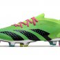 Men's& woman'sPredator Accuracy.1 Low FG Football Boots - Solar GreenBlackSilver
