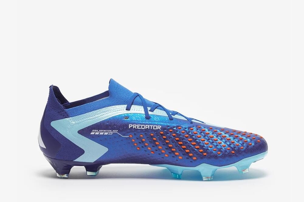 Men's& woman'sPredator Accuracy.1 Low FG Marinerush - Bright RoyalWhiteBliss Blue